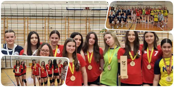 Naše odbojkarice prve v Ljubljani 🏐🏐🏐