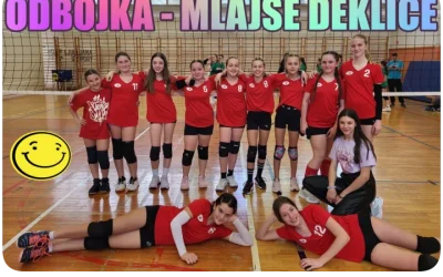 Mestno tekmovanje v mali odbojki za mlajše deklice